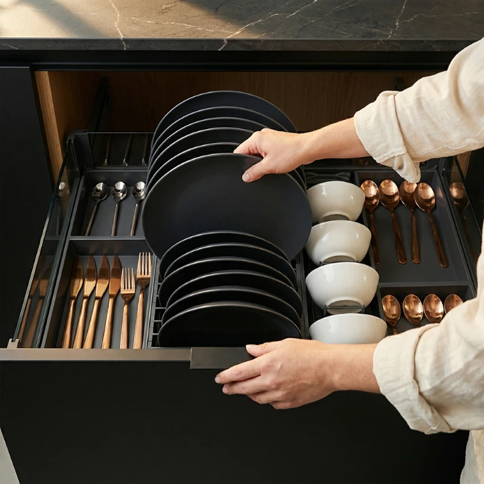 BARI Pull-Out Drawer Organizer