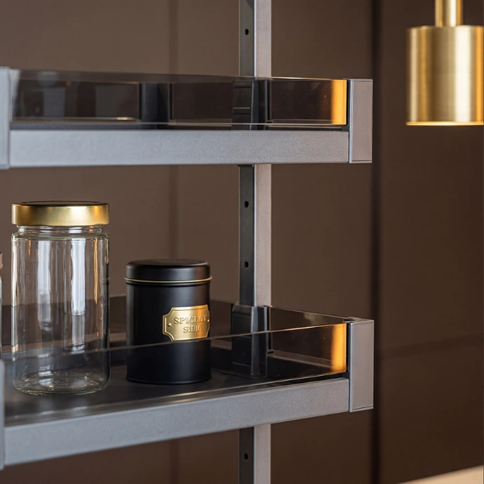 AGRA Pull-Out Pantry Cabinet 6-Tier Unit