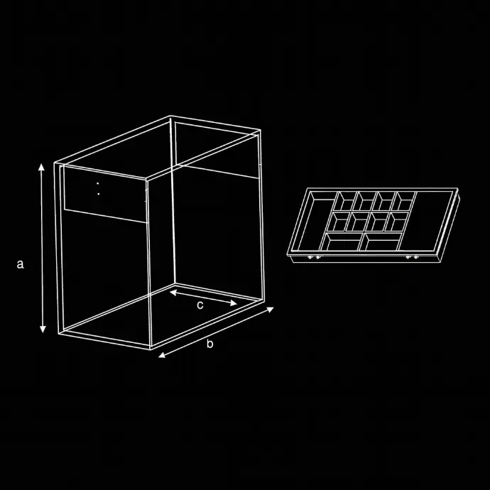 OSLO Pull-Out Jewelry Organizer Tray Specifications