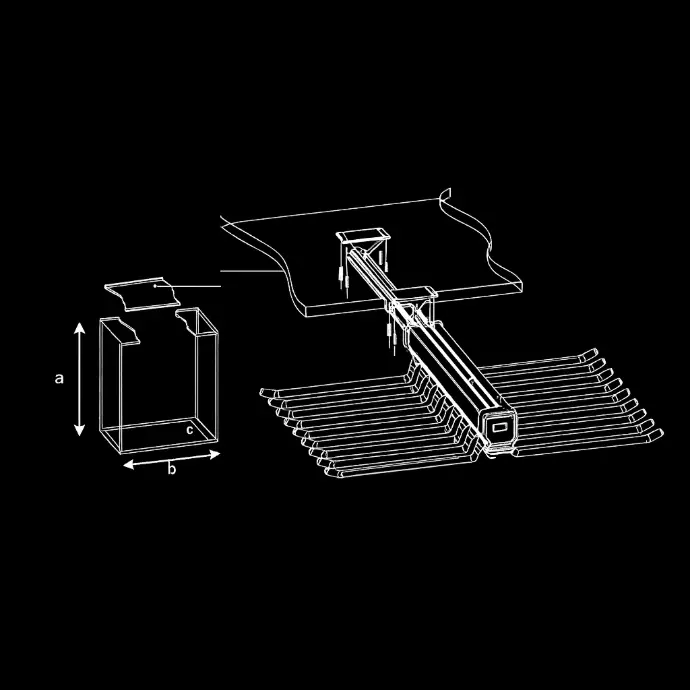 CAPE Pull-Out Double Trouser Hanger