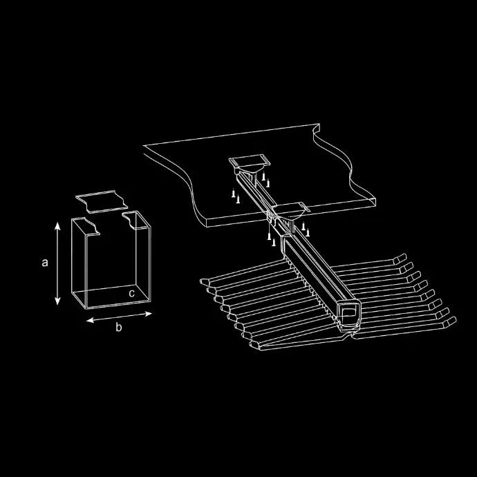 LAGAS Pull-Out Trousers Rack