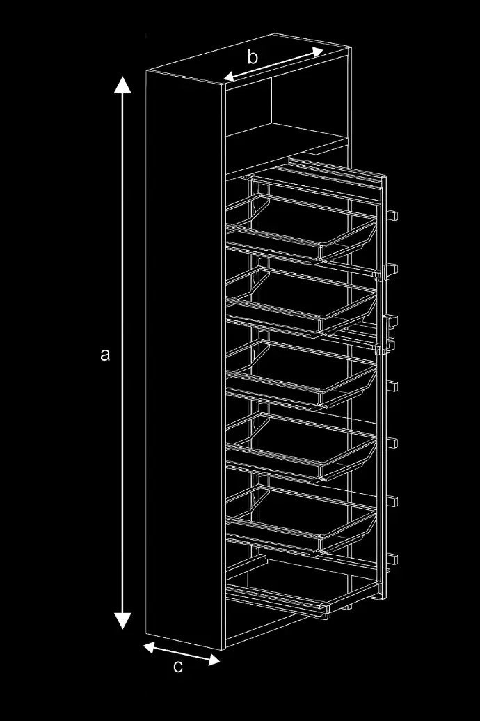 CAIRO 12 Tier 360 Rotary Shoe Rack