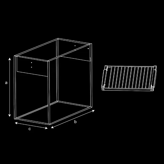 ATHENS Pull-Out Trousers Rack