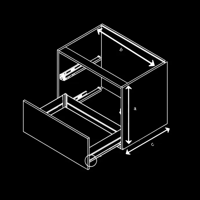 KIEL Pull-Out Drawer Organizer