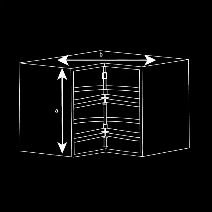 LVIV 270-Degree Swing Corner Unit-Specifications