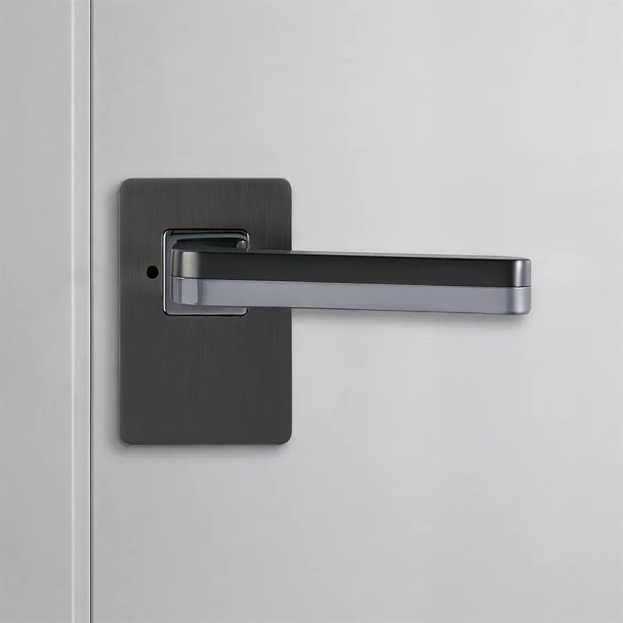 Stazz Venice Lever - Dark Satin Nickel.webp