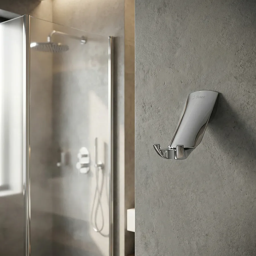 Florence Robe Hook - Chrome.webp