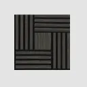 Stazz Acoustic Wood Wall Panel 2x2 FT-Black Walnut.webp