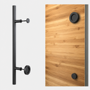 Sedona Barn Door Handle/Knob Round