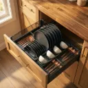 BARI Pull-Out Drawer Organizer