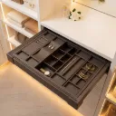 DUBAI Pull-Out Jewelry Organizer w/Hidden Tray
