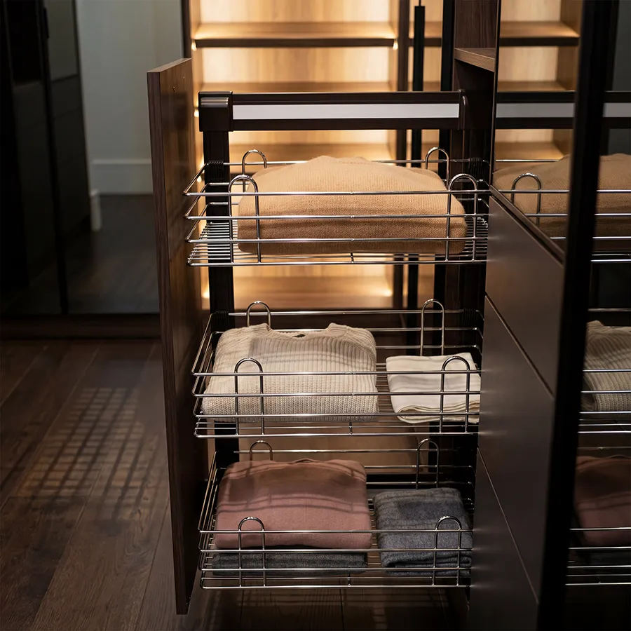 [G1302-1] LIMA Pull-Out 3 Tier Basket