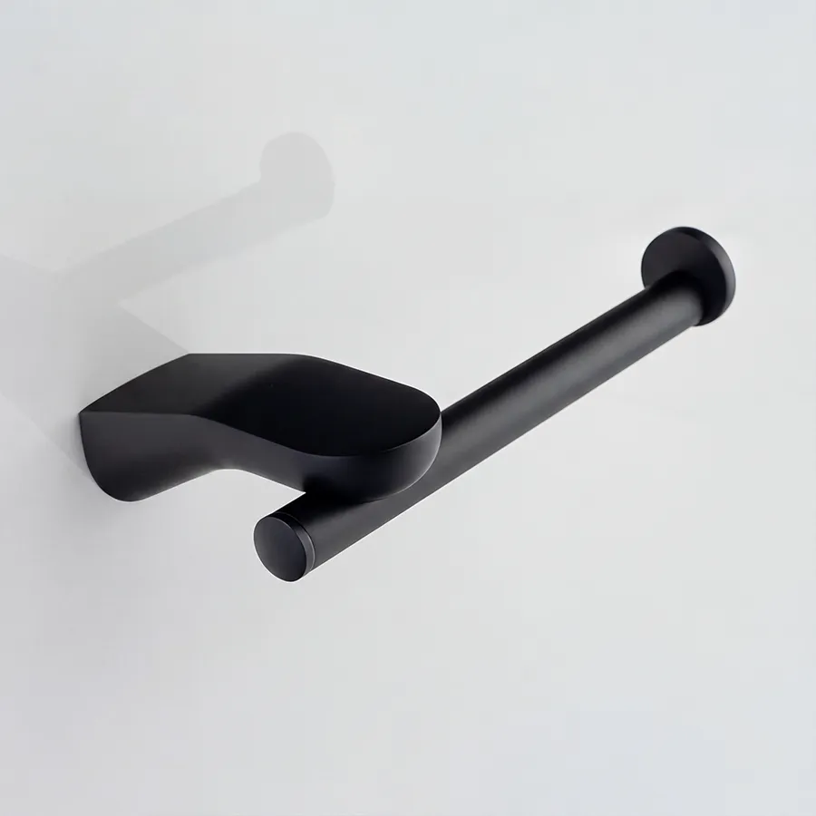 Berlin Paper Holder (Matte Black)