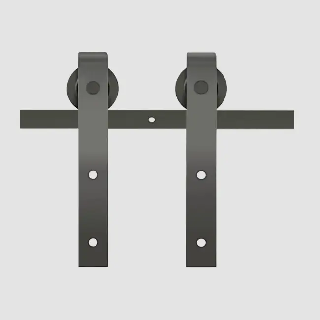 Fribeca Front Mount Barn Door Track w/Soft Close