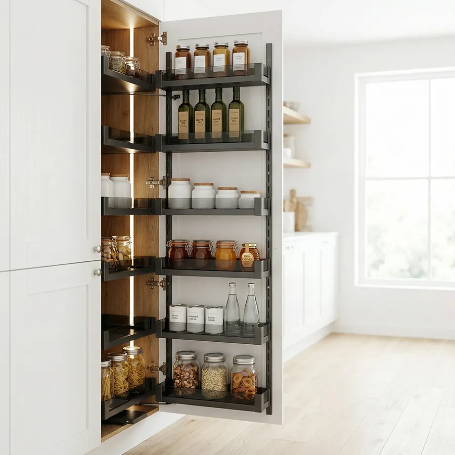 DELHI Pantry Cabinet 6-Tier Unit